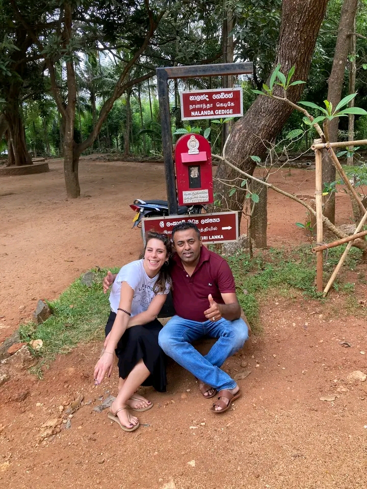 Sigiriya Rock with Tuk Tuk